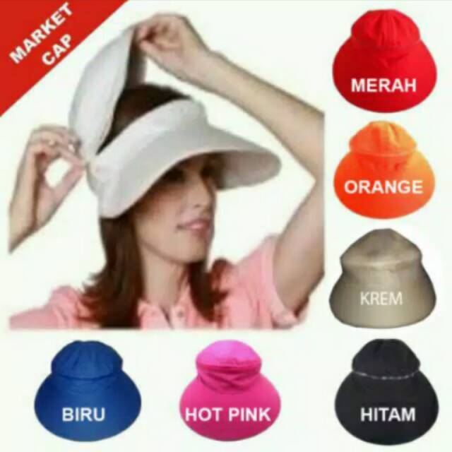 Topi senam topi wanita topi lapangan topi lebar golf DEWASA