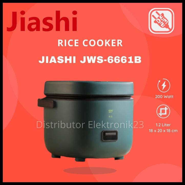 Jiashi Magic Com Rice Cooker Mini Low Watt 1.2L - Jws-6661B