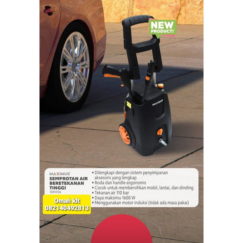 jet cleaner high pressure washer MAXIMUS 110 BAR