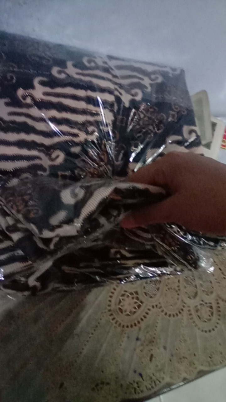 (cod) Couple Kemeja Batik & Rok - Lereng Coklat