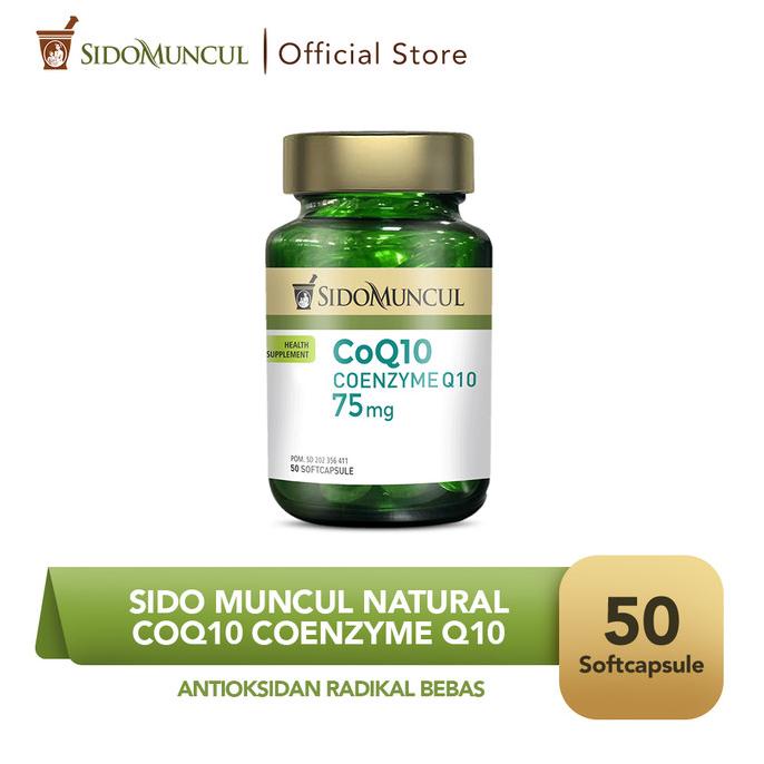 

TERMURAH Sido Muncul CoQ10 Coenzyme Q10 Soft Capsule Antioksidan Radikal Bebas /OBAT HERBAL ASAM URAT/OBAT HERBAL PELANGSING/OBAT HERBAL KOLESTEROL/OBAT HERBAL DIABETES