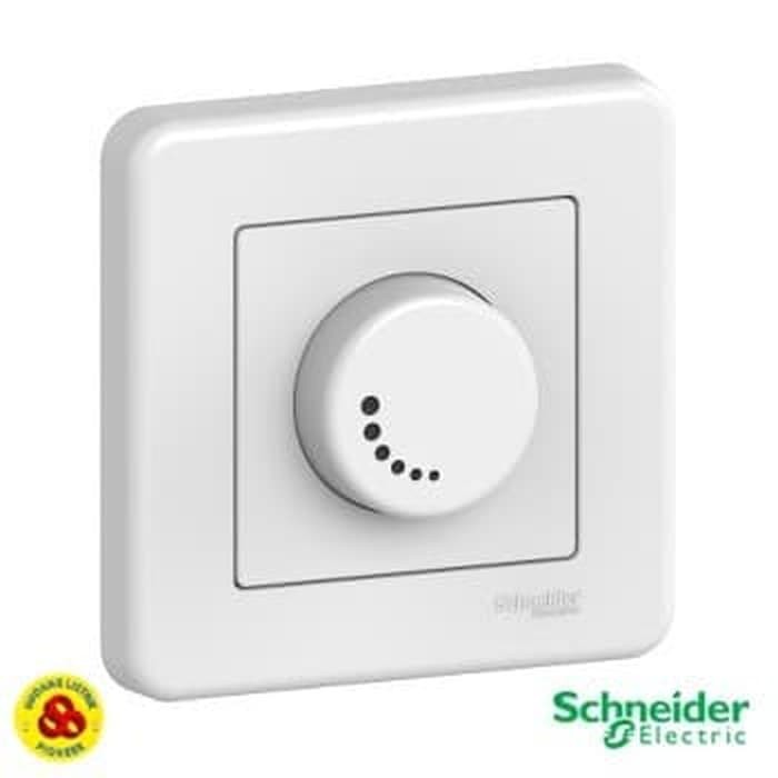 Schneider Saklar Dimmer Leona LNA6800121 600VA Putih