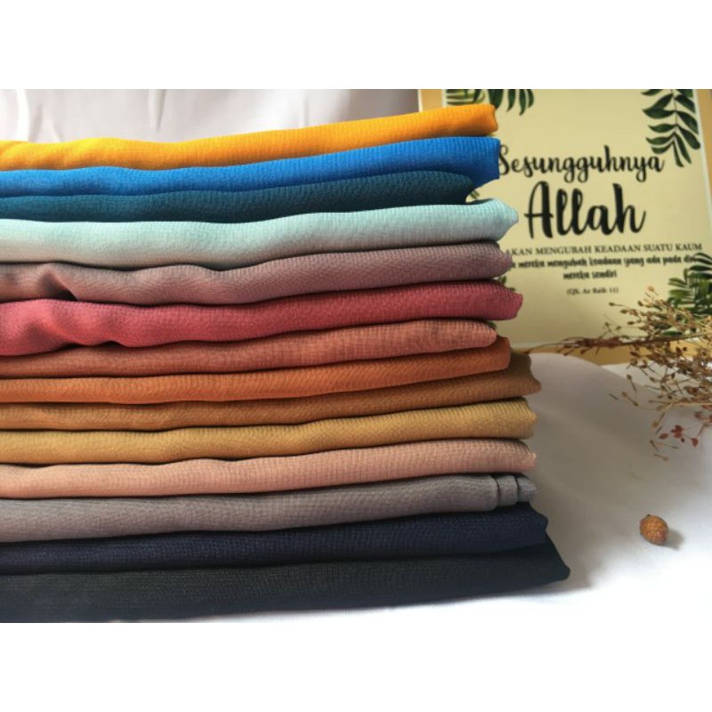 Bella Square | Kerudung Bella | Bella Square | Kerudung Segiempat Polos Hijab Pollycotton Jilbab Bel