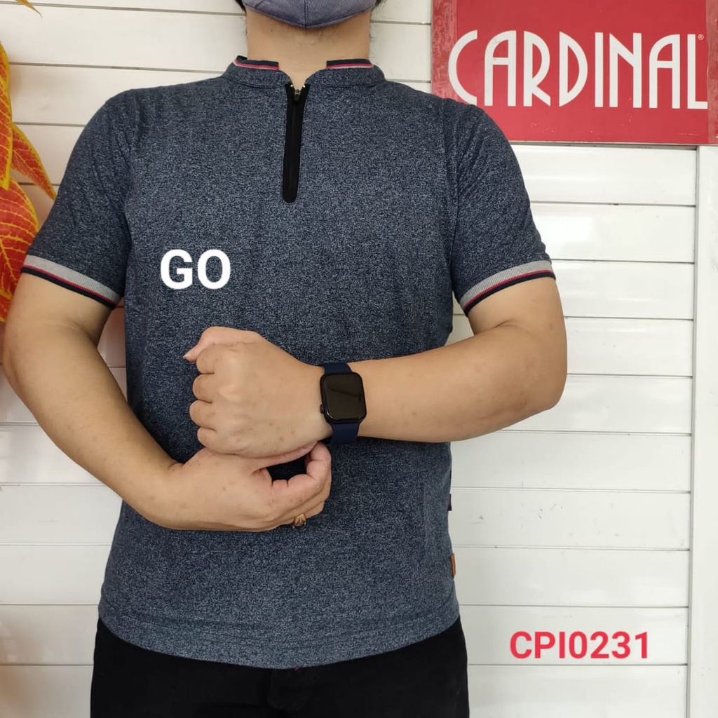 gof KPY CARDINAL KAOS KRAH BULAT POLO Cowok Kaos Pria Lengan Pendek Pakaian Laki Laki Dewasa Distro Original