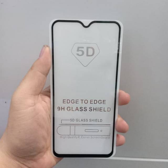 Tempered glass full cover Vivo Y15 / Vivo Y12