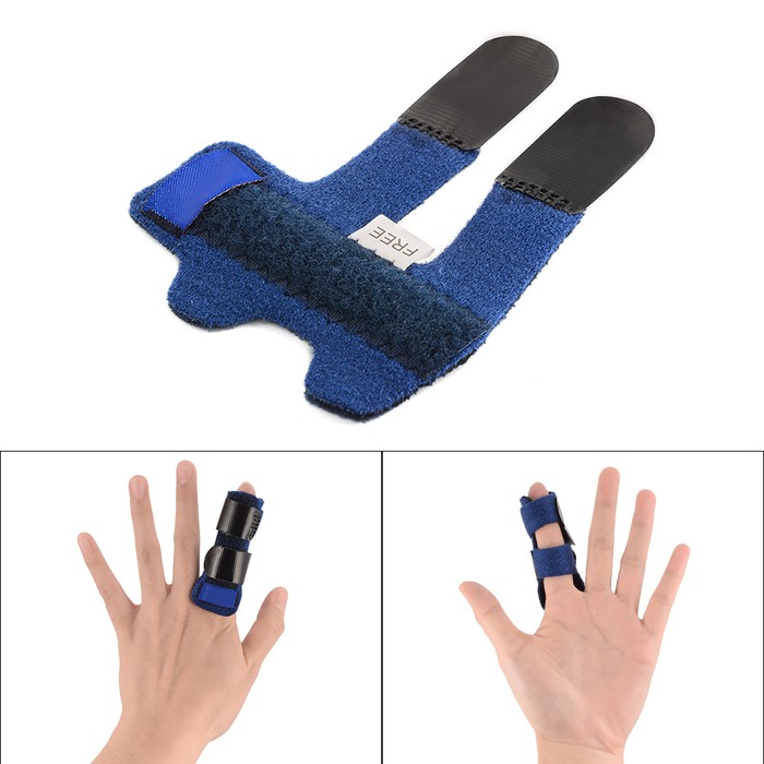 Finger Splint Pain Relief Aluminium Finger Splint Elastic Pain Relief