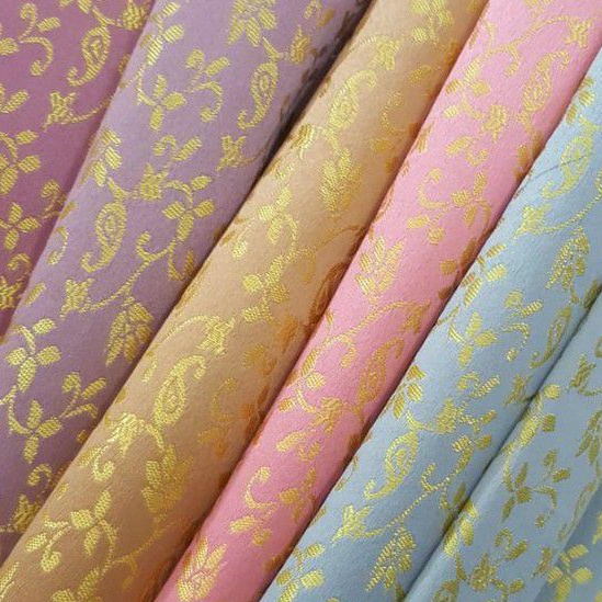 Kain Songket Palembang Bahan Kebaya Batik Jarik Prada Meteran