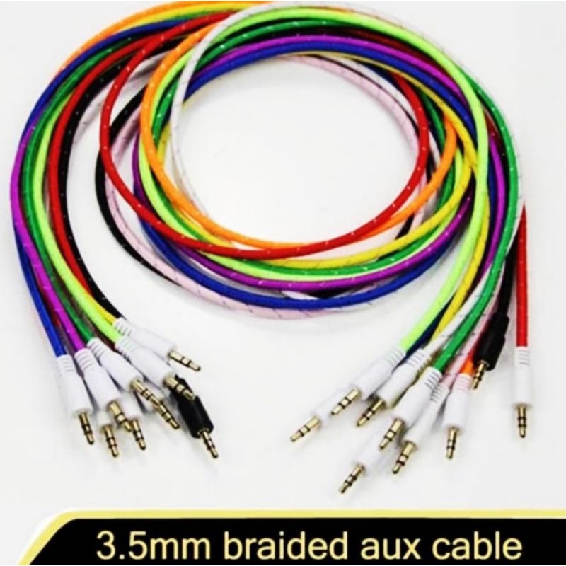 KABEL JACK AUDIO AUX 3,5MM 1X1 RANDOM