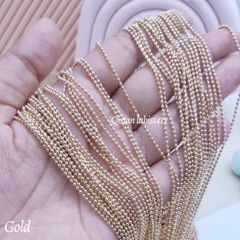 Rantai Lada|Rantai bulat kecil|Rantai 15mm