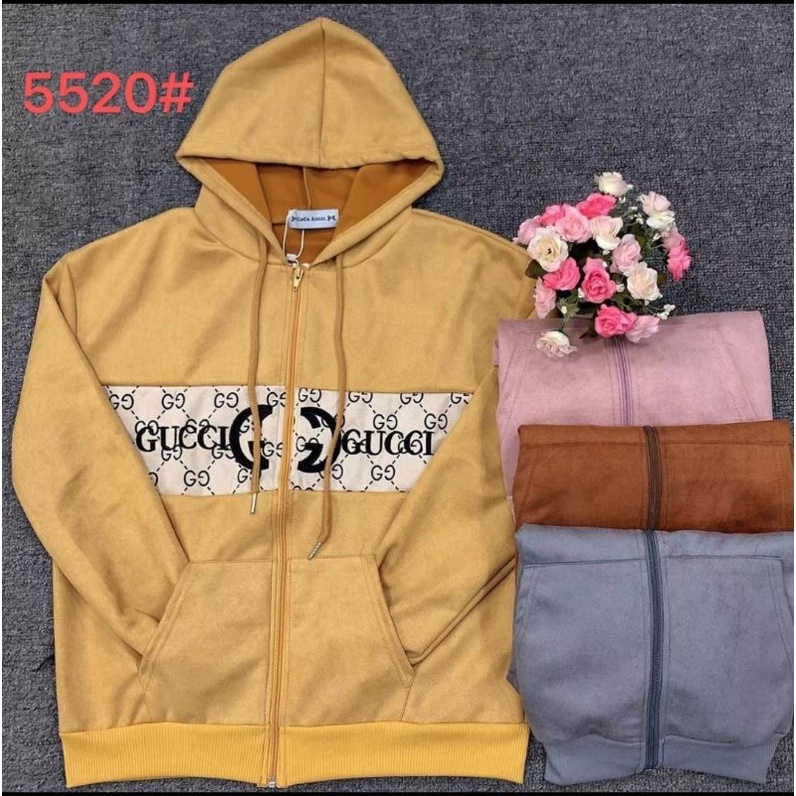 Jaket Suede Import Wanita Fashion XL Besar-4