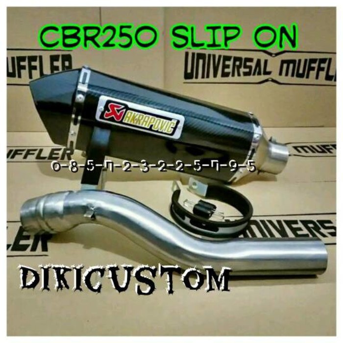 knalpot cbr 250 new 2 silinder