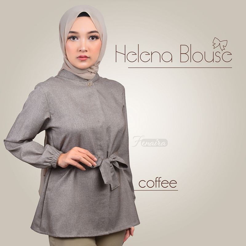Helena Blouse / Madinah Cotton Blouse / Blouse Katun Madinah