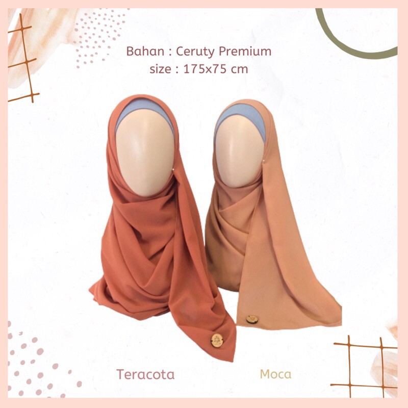 Pashmina ceruty premium / pashmina ceruty babydoll / pashmina babydoll premium/ pashmina ceruty