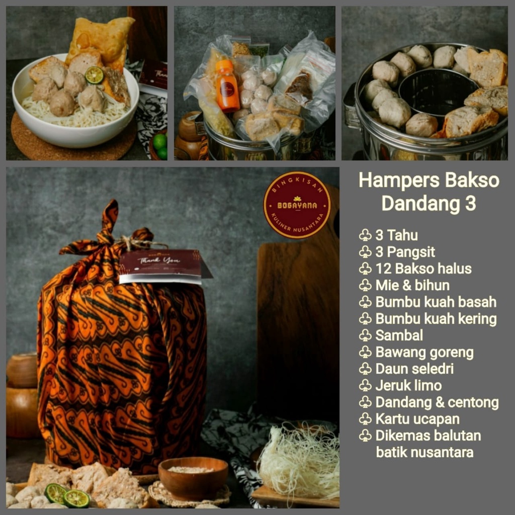 

Bakso Dandang Bogayana (Hampers Paket 3)