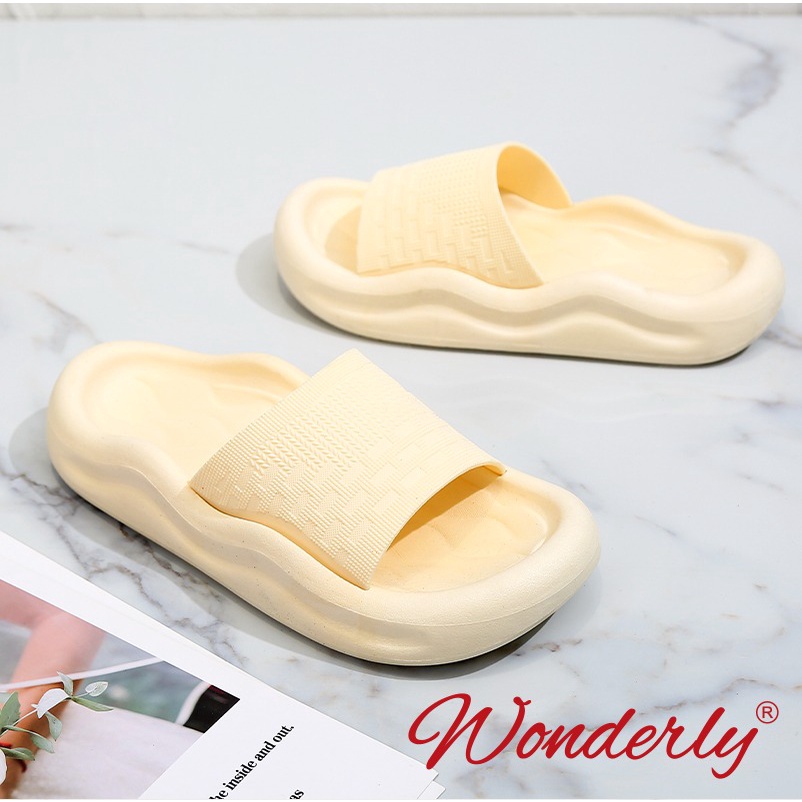 Sendal Wanita Selop Jelly Sandal Slop Hak Wanita Karet l 1220-8