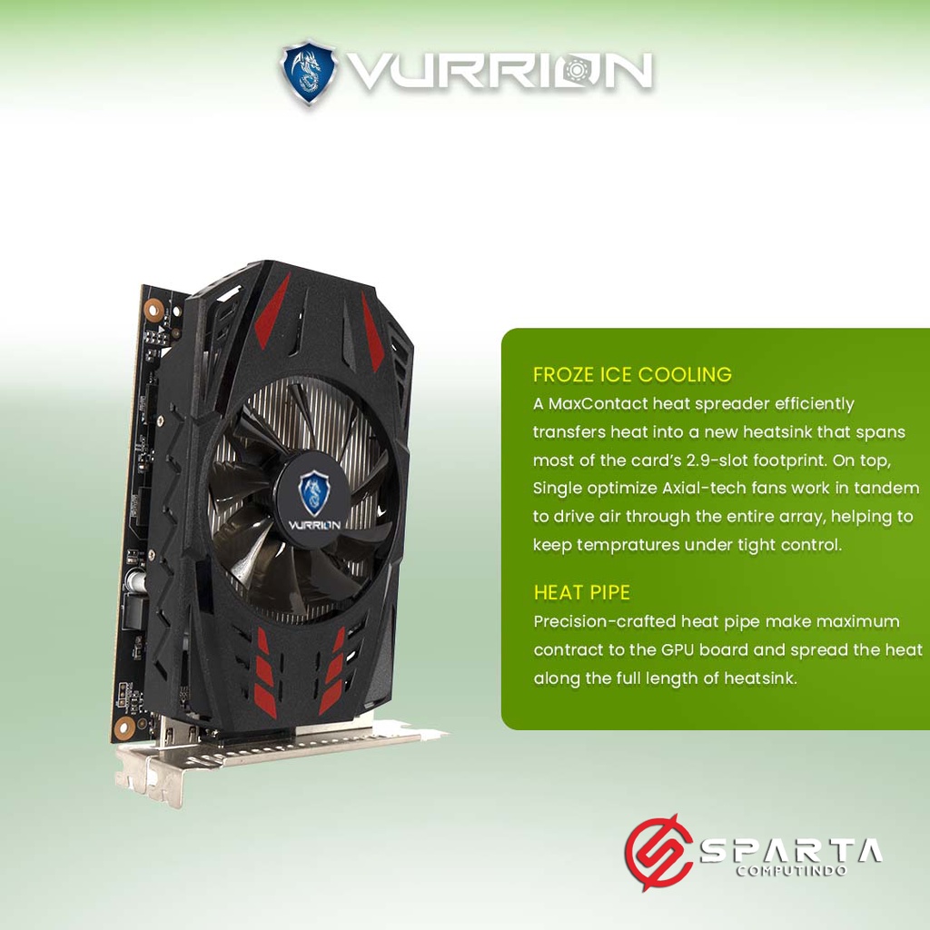 VGA Nvidia Geforce GT 730 4GB GDDR5 Vurrion New Garansi Resmi