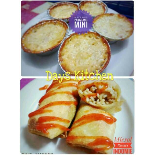 

Macaroni panggang mini & Miesol