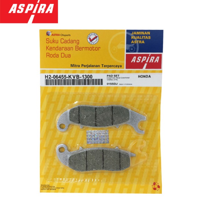 Aspira Kampas rem Cakram Dispad Set Vario Lama