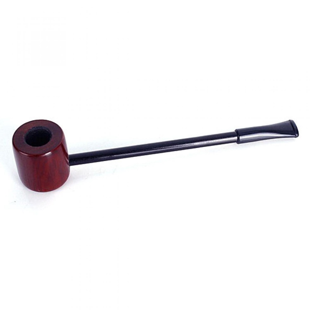 GIJ - Pipa Rokok Popeye Flat Smoking Pipes Mahogany Wood