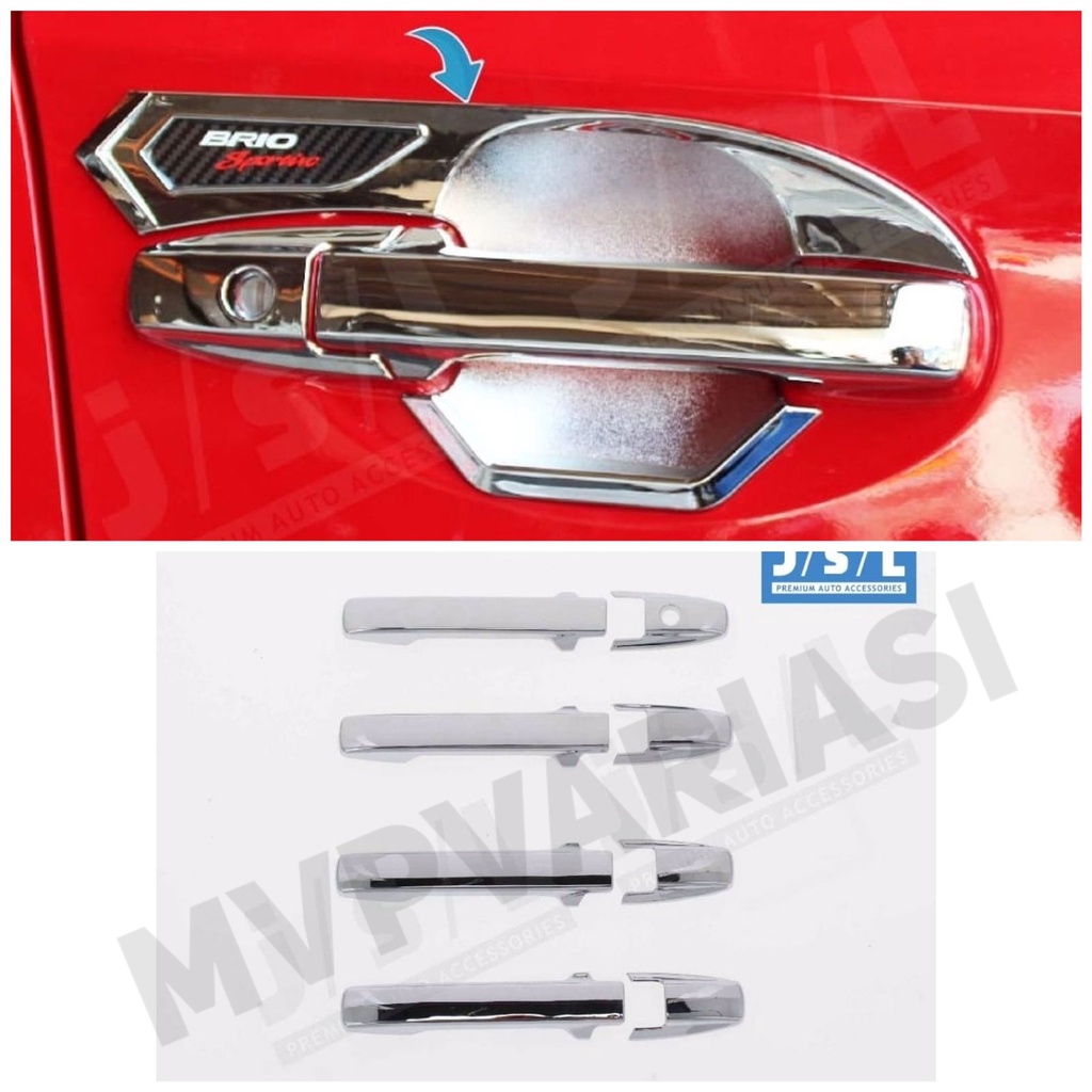 Paket outer handle chrome brio 2016 2017 Jsl