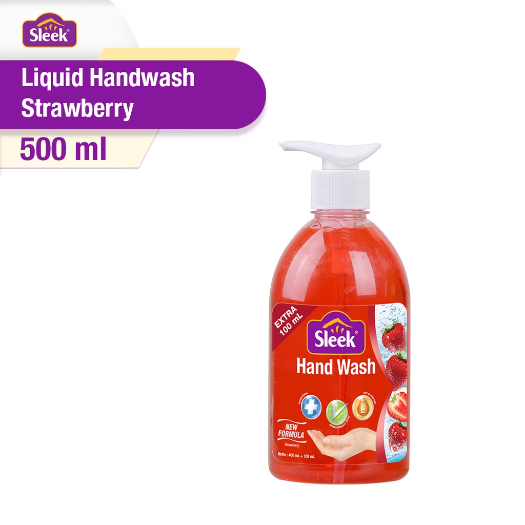 Sleek Hand Wash Pembersih Tangan 500 ml