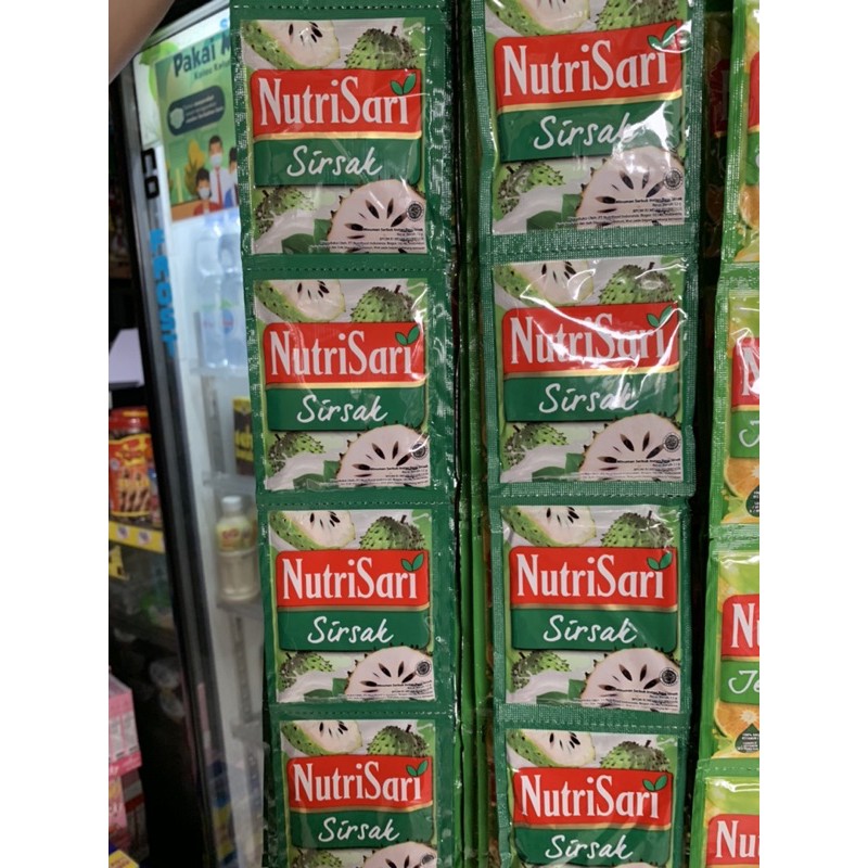 Nutrisari SIRSAK 1 Renceng isi 10 Sachet pcs