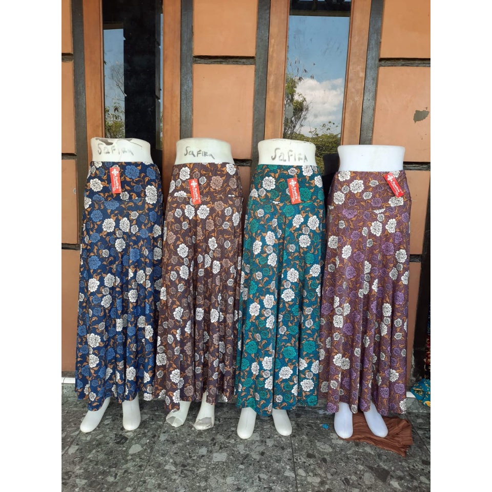 rok Jersey jumbo mayung motif murah dan berkualitas