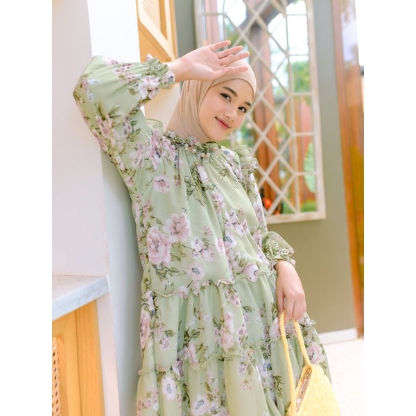 Zeya Tunic Greenia by Haideeorlin