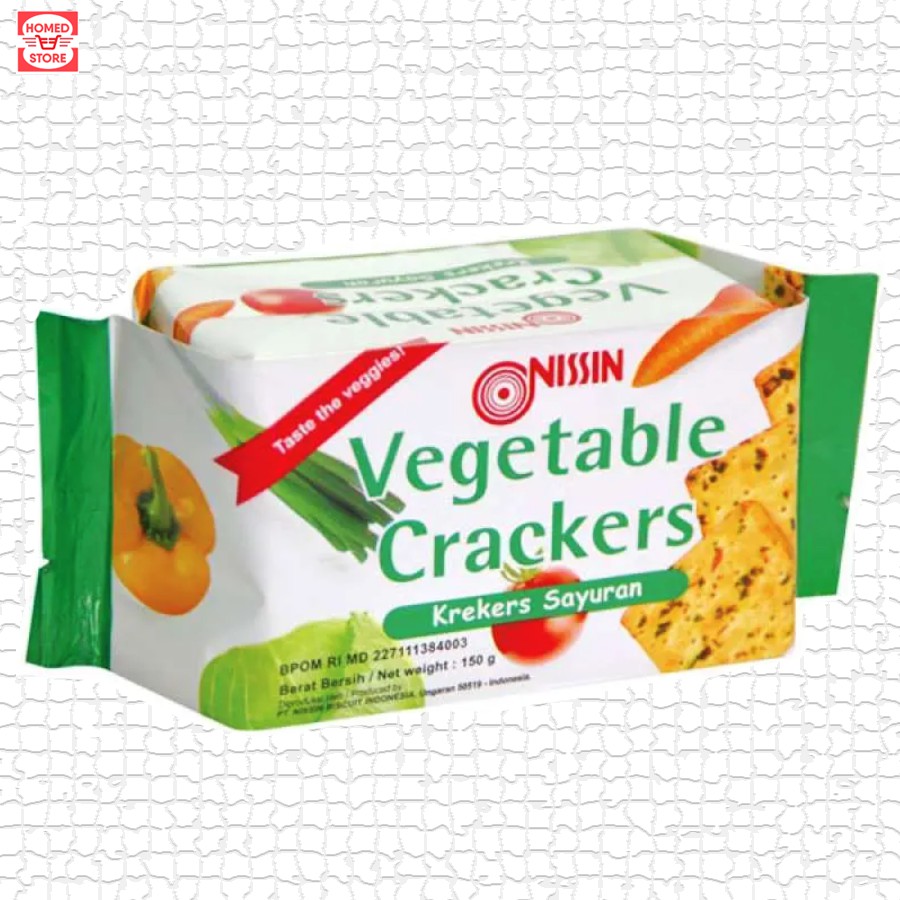 

Nissin Vegetable Crackers 1 Pack 150Gr