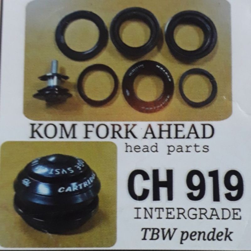 Headset Sepeda atau Kom fork CH 919 Intergrade Tbw Pendek