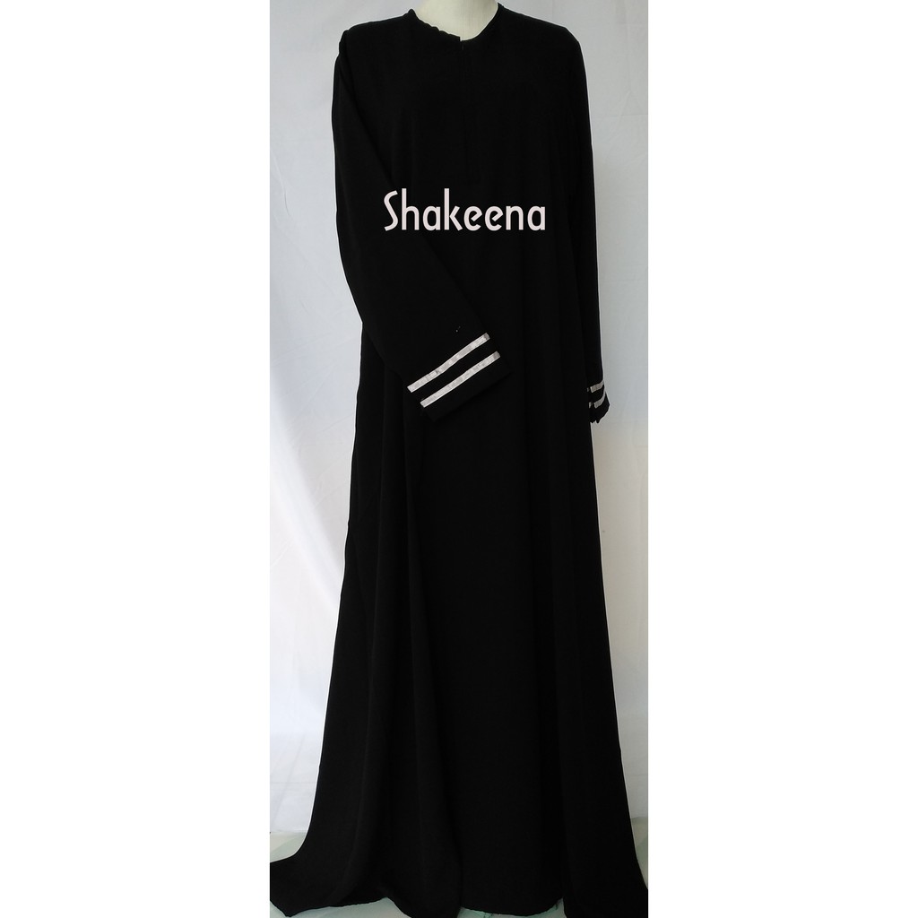 gamis set jetblack premium cadar bandana