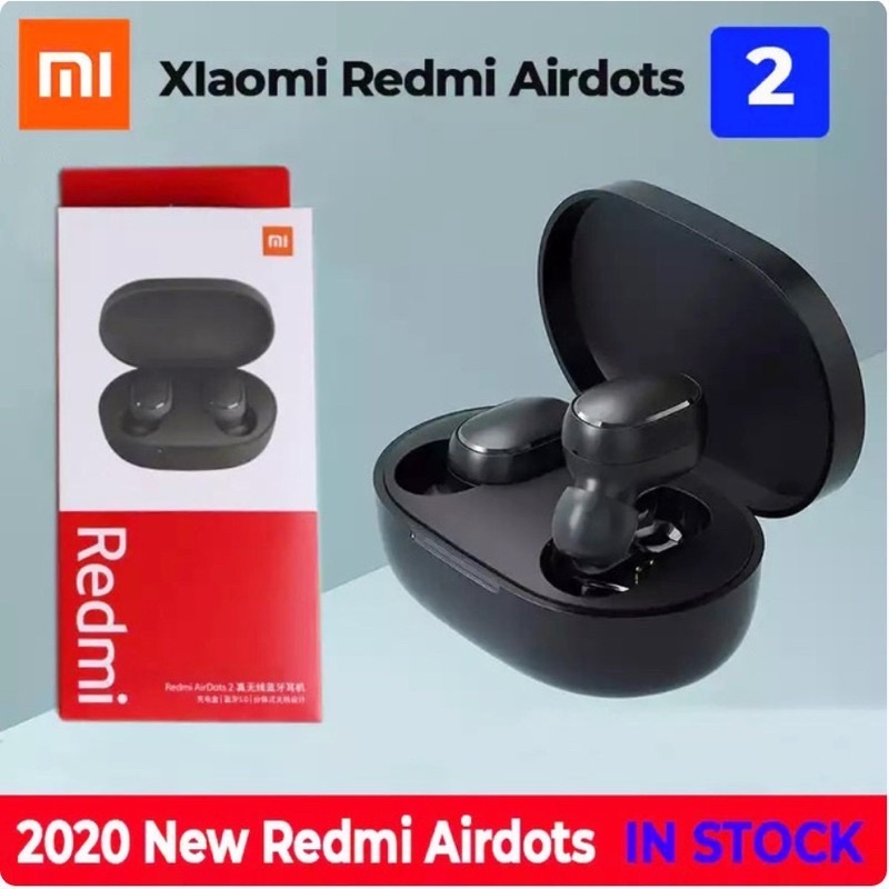 Bluetooth Redmi Xiaomi Redmi Airdots 2 TWS Headset Bluetooth 5.0 Wireless Bluetooth Xiao Mi Air Dots