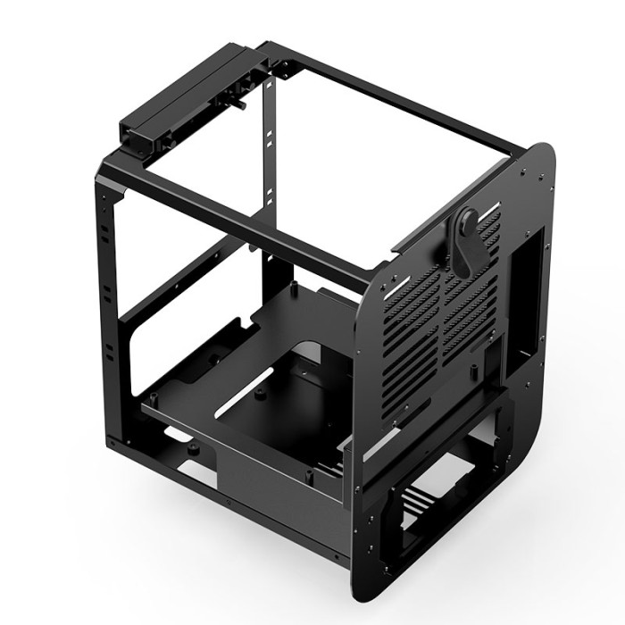JONSPLUS CASE BO 100 ALUMINIUM CASING MINI ITX BLACK