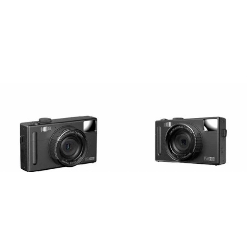 warna hitam Bcare Mirrorless Digital Camera 24MP - Digital Kamera Pocket FHD 24 MP HITAM