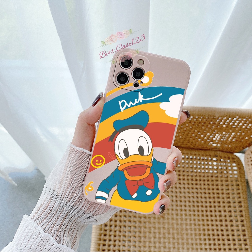 CASE CASING SOFTCASE SILIKON MACARON PELINDUNG KAMERA DONALD DUCK OPPO VIVO SAMSUNG XIAOMI REALME IPHONE ALL TYPE BC6143