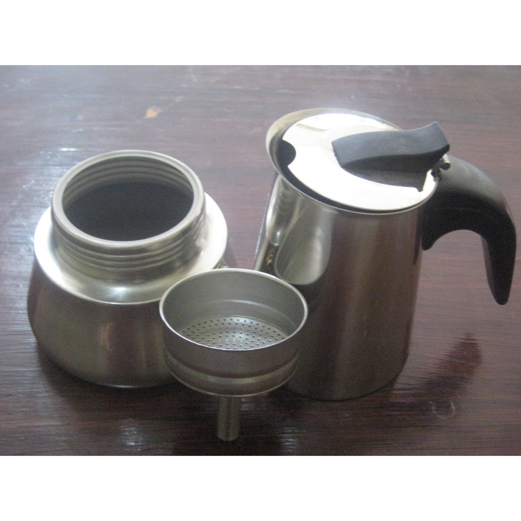 Moka Pot Stainless Steel 9 cup