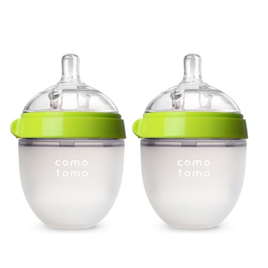 Comotomo Green 150ml Twin Pack – Botol Susu Bayi