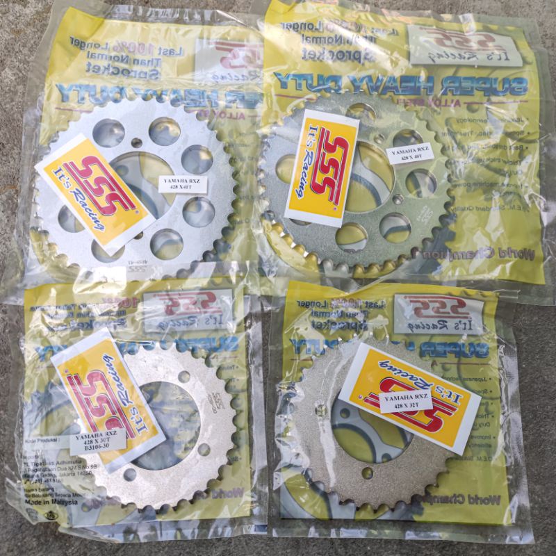 Gear SSS (Belakang) 428 : RXZ, VEGA R, RX KING, JUPITER Z, JUPITER MX ,FIZR