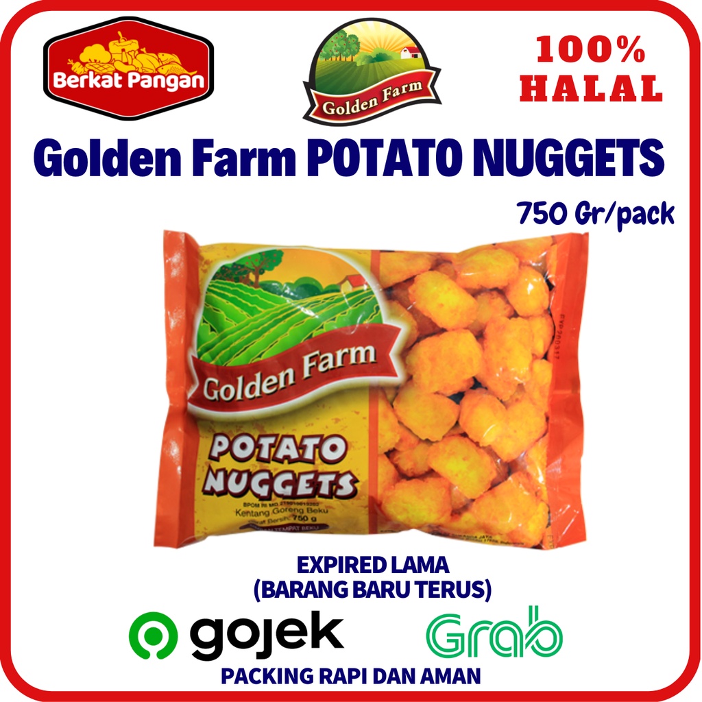 Golden Farm Potato Nugget 750gr