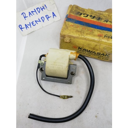 Ignition Coil Koil Putih Nippon Nipon Denso Nippondenso Original Kawasaki Binter Gto Kh110 Kh125 Kh1