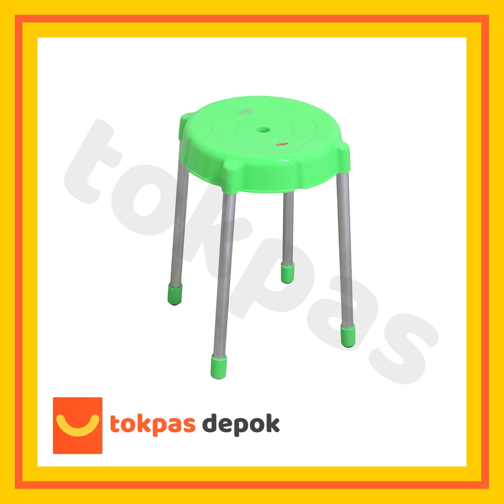 Bangku Bulat Dominant Bangku Baso Kaki Stainless Shinpo 197