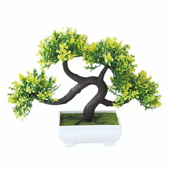 [ONGKIR HANYA 9rb] Tanaman Bonsai Plastik untuk Pajangan atau Dekorasi Meja Rumah/ Kantor Artifisial