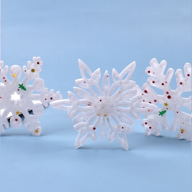 Siy Cetakan Resin Bentuk Snowflake Bahan Silikon Untuk Kerajinan Tangan Diy