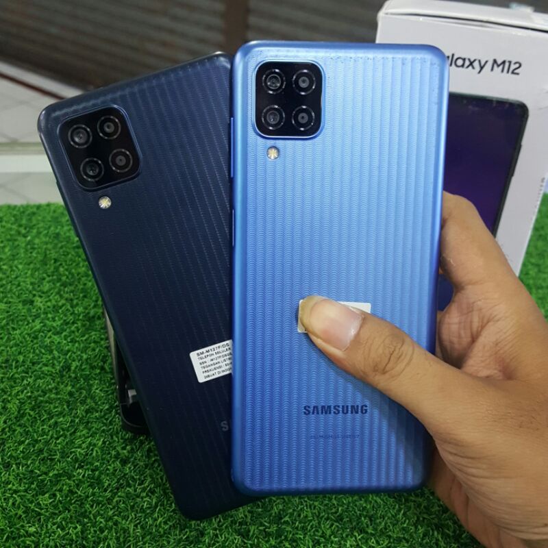 Samsung M12 ram 4gb second bekas pakai mulus fullser original resmi-6