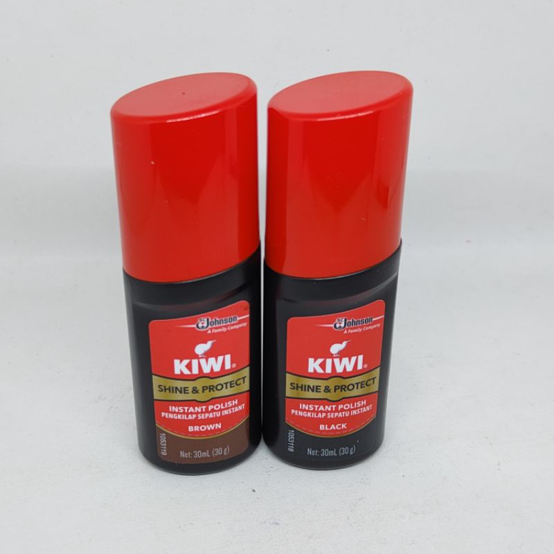 [ERA] Semir instan Kiwi shine &amp; Protect Instan polish 30ml Pengkilap Sepatu Instant