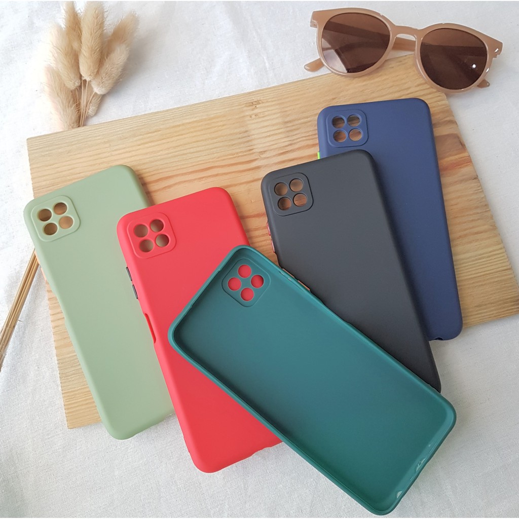 SOFTCASE MACARON XIAOMI NOTE 10 10PRO 5A 6PRO 7 8 8PRO 9 9PRO POCOM3 REDMI 8 9 9A 9C NOTE 11 11 PRO XIAOMI 11T CLEAR BUTTON