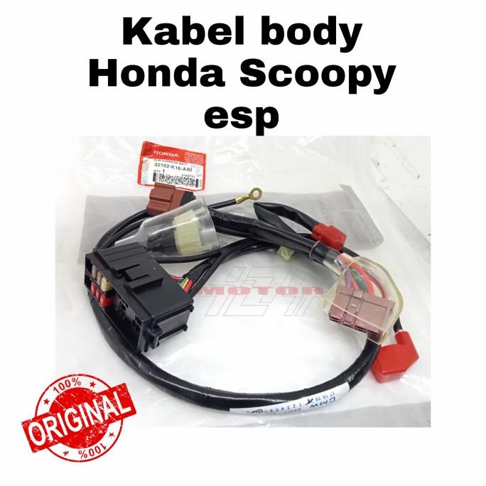 Kabel Cabel Body bodi Honda Scoopy Esp ISS Original 32100-K16-A40