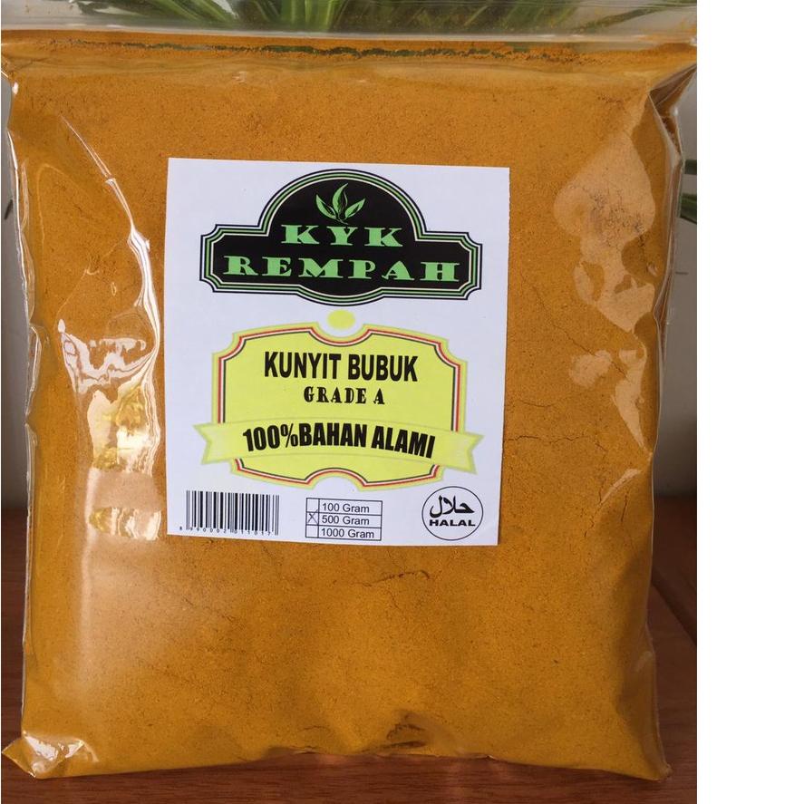

KUNYIT BUBUK ASLI -500 GRAM ツ