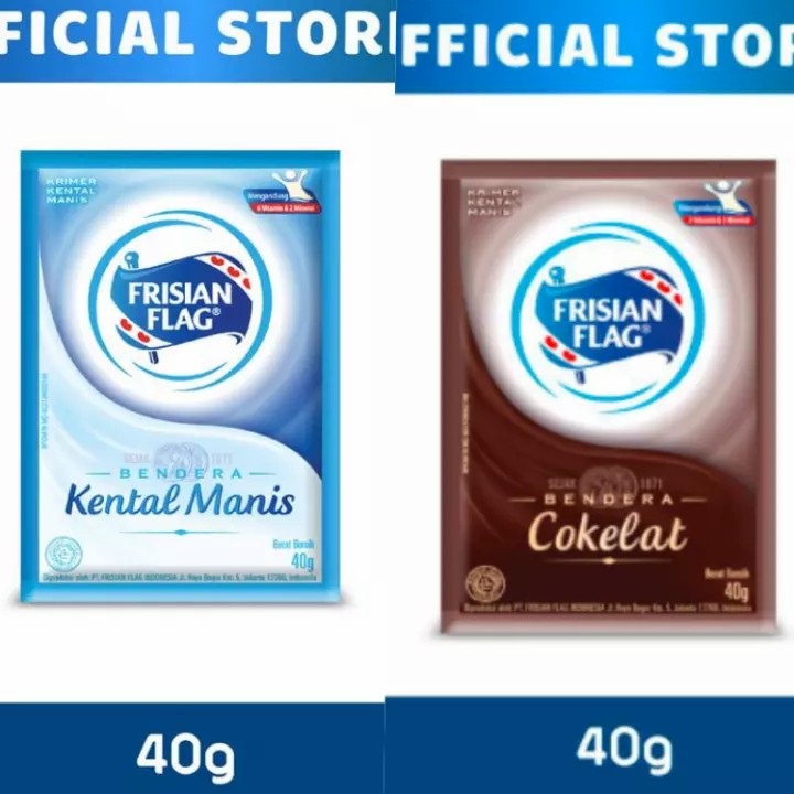 

Susu Sachet FRISIAN FLAG / Bendera - 1 sachet (38 gram)