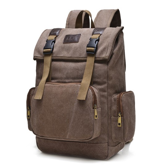 tas ransel kanvas pria import ts433